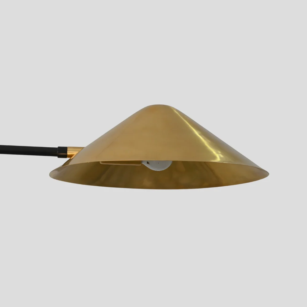 2 Light Modern Ceiling Light - Brass Sputnik Pendant - Image 7