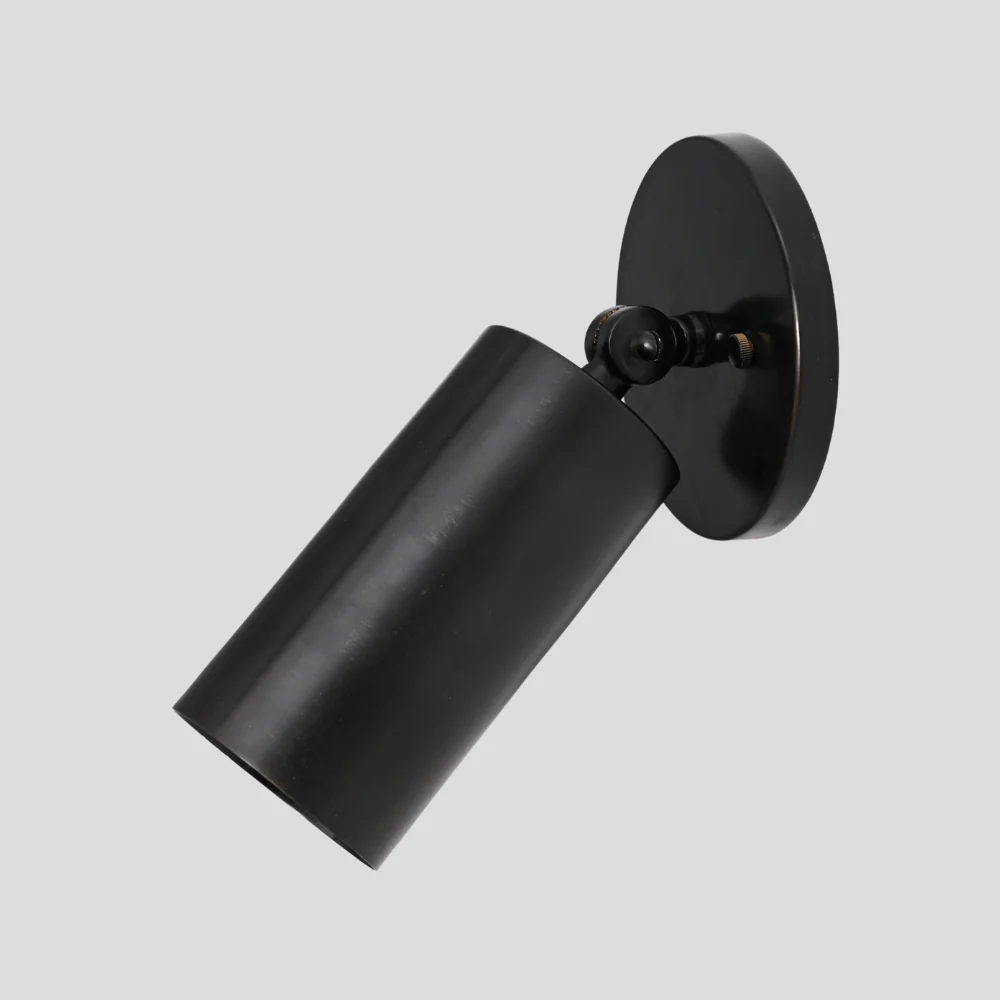 Antique Black Spot Light - Cylinder Wall Sconce - Image 3