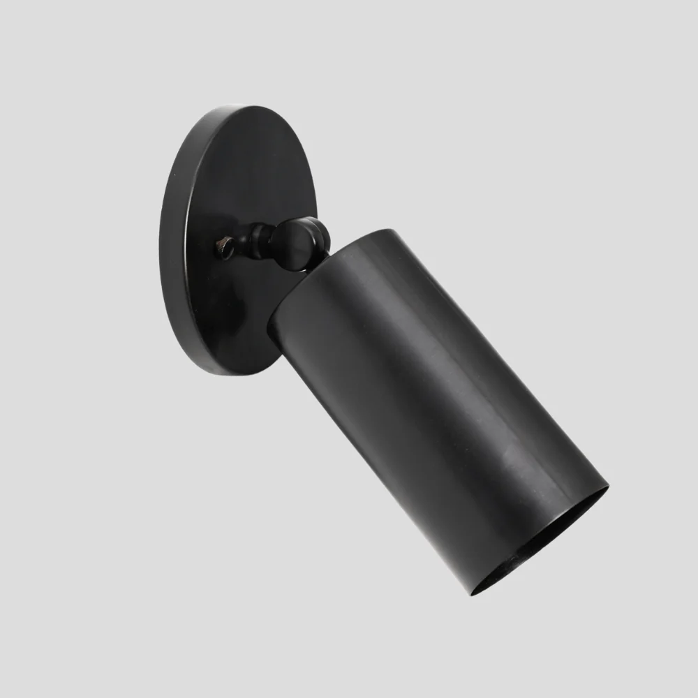 Antique Black Spot Light - Cylinder Wall Sconce - Image 4