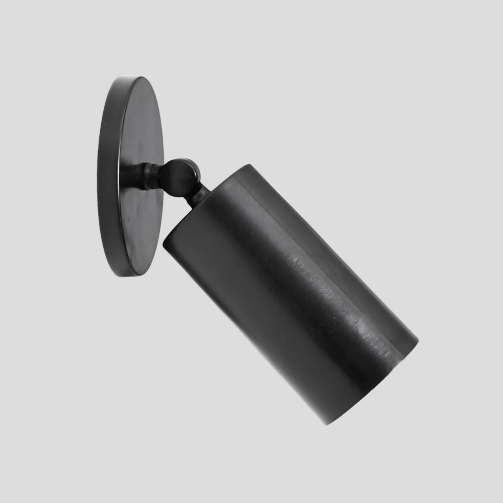 Antique Black Spot Light - Cylinder Wall Sconce - Image 5