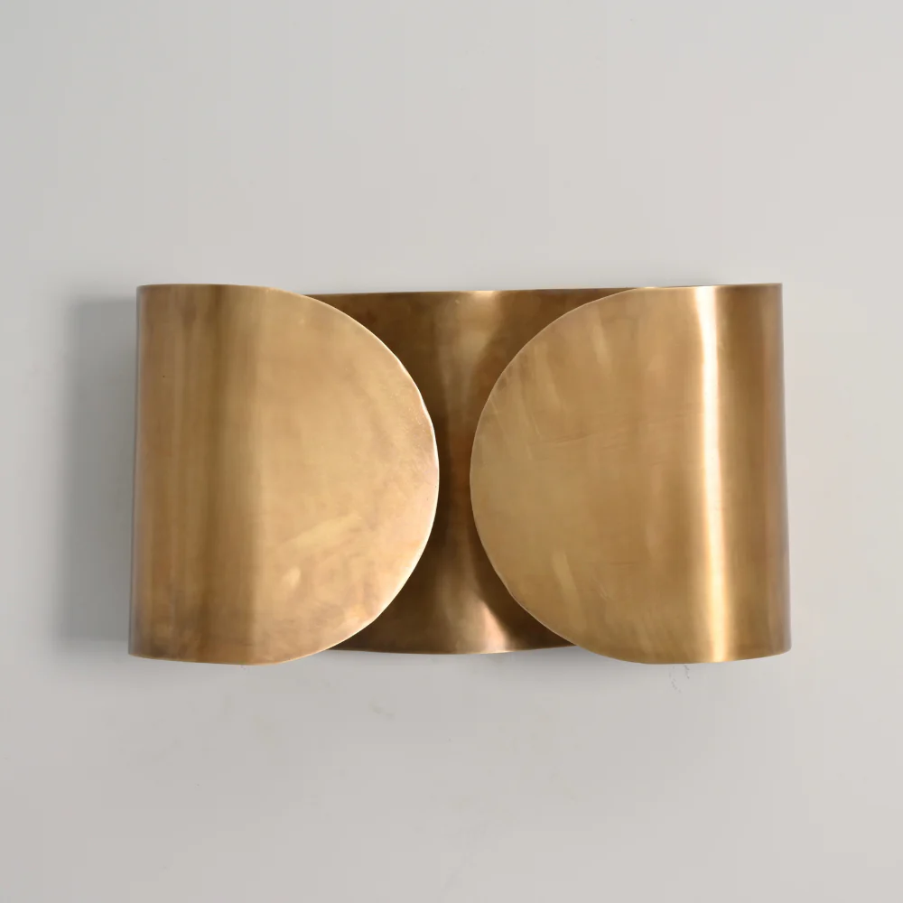 Brass ButterFly Wall Sconce - 2 Light Mid Century Modern - Image 2