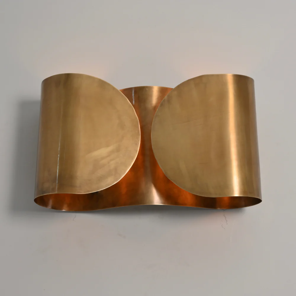 Brass ButterFly Wall Sconce - 2 Light Mid Century Modern - Image 7