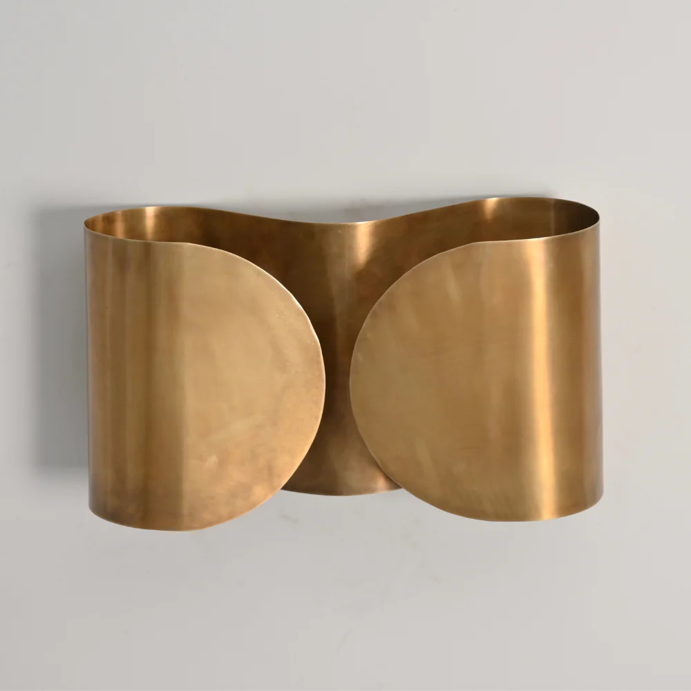 Brass ButterFly Wall Sconce - 2 Light Mid Century Modern - Image 9