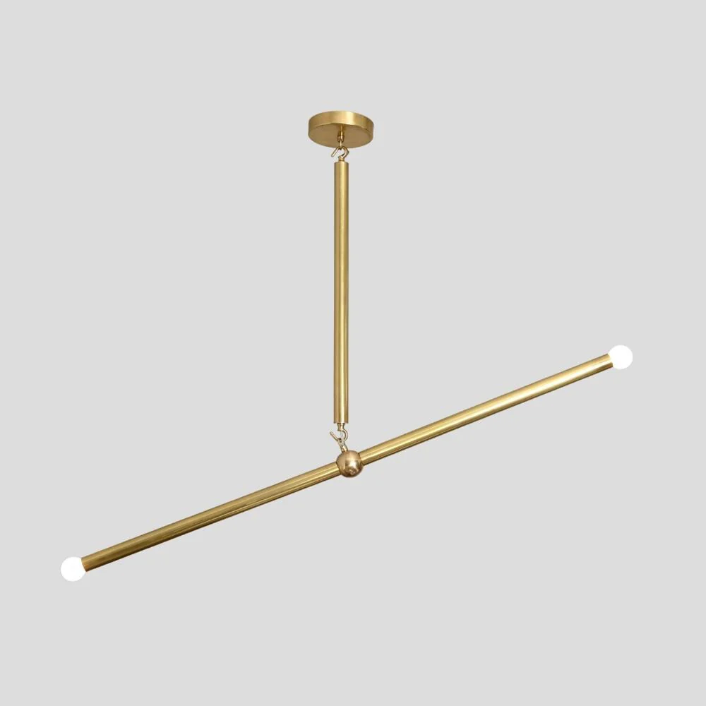 Brass Ceiling Light - Handmade Sputnik Chandelier - Image 4