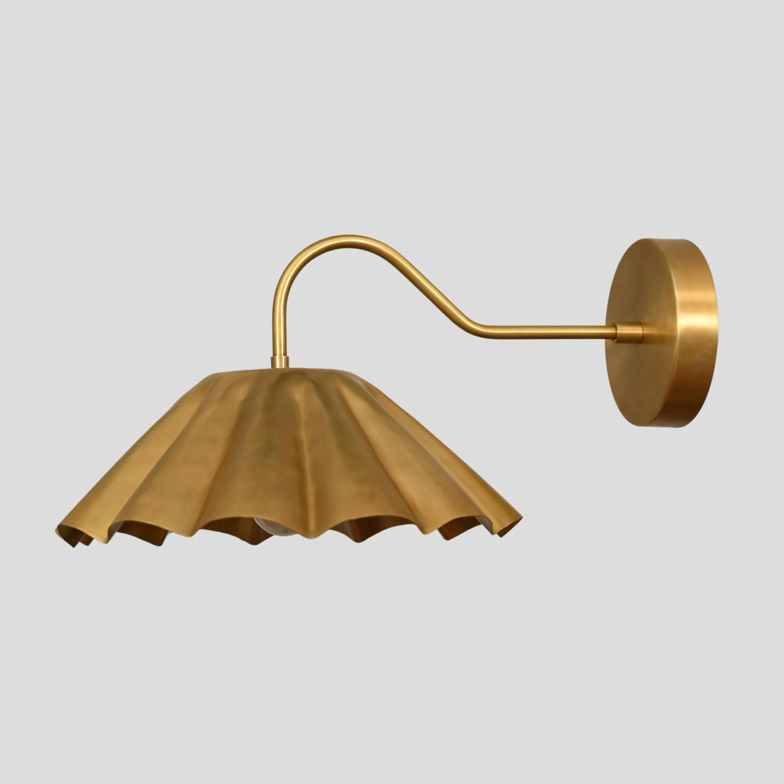 Curved Spike Wall Light - Modern Wall Sconce - Image 3