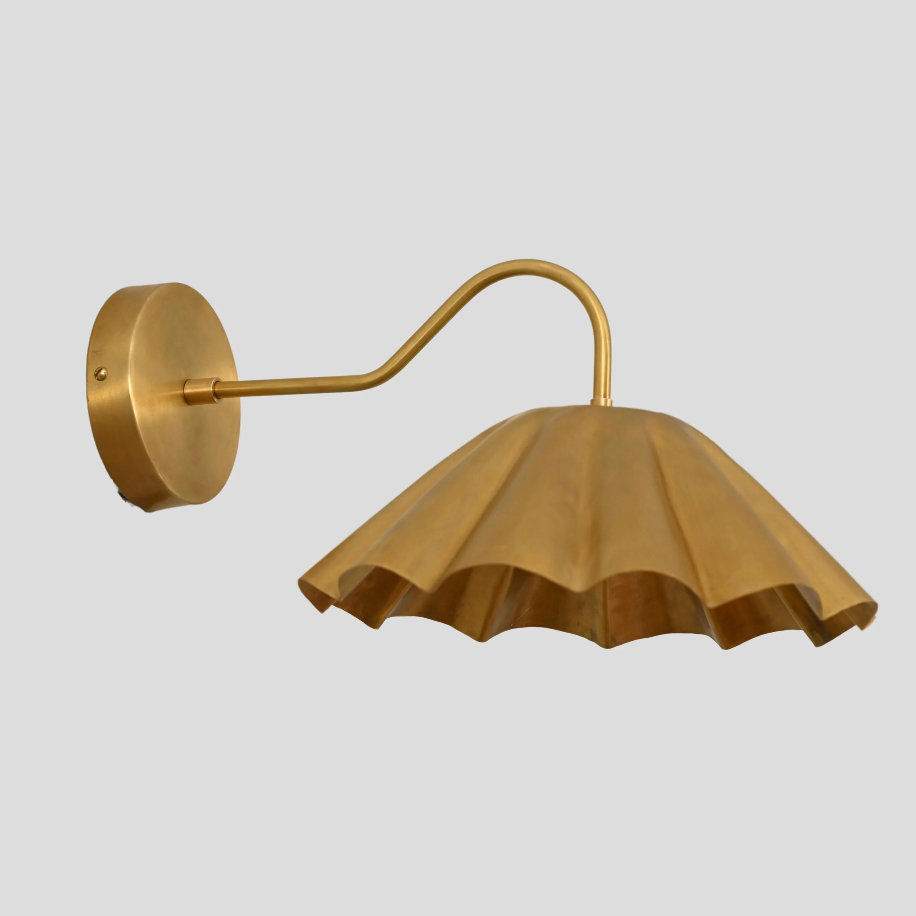 Curved Spike Wall Light - Modern Wall Sconce - Image 4