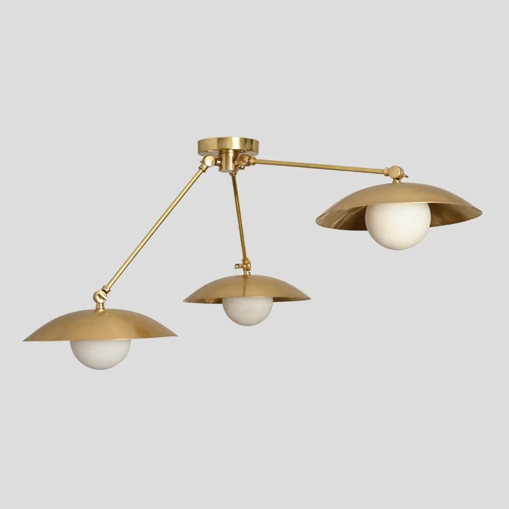 Flush mount Ceiling Light - Three arm Light - Image 4