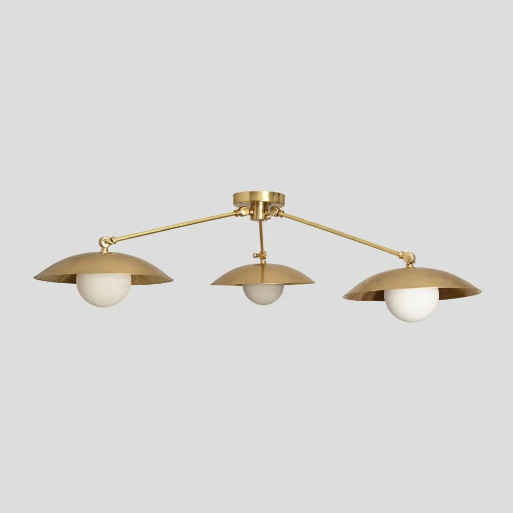 Flush mount Ceiling Light - Three arm Light - Image 5
