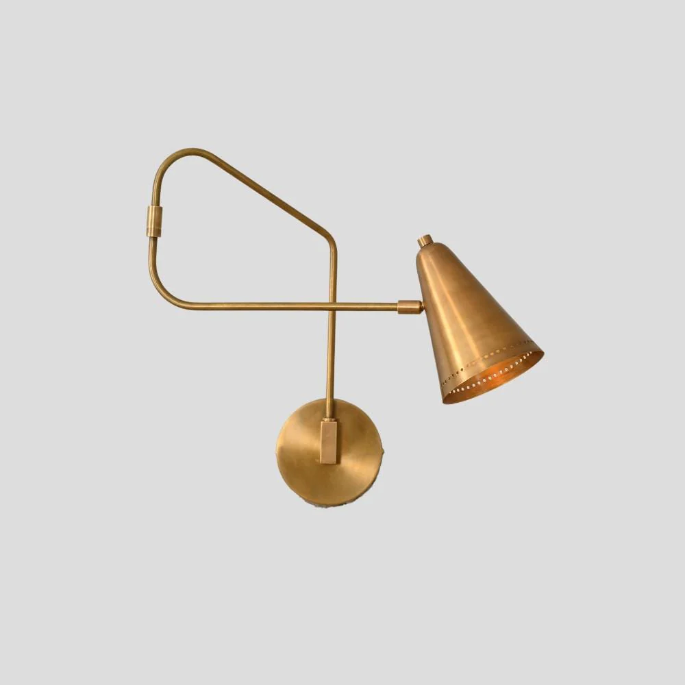 Swing Arm Sconce Light Wall Lamp - Mid Century Wall Sconce - Image 4