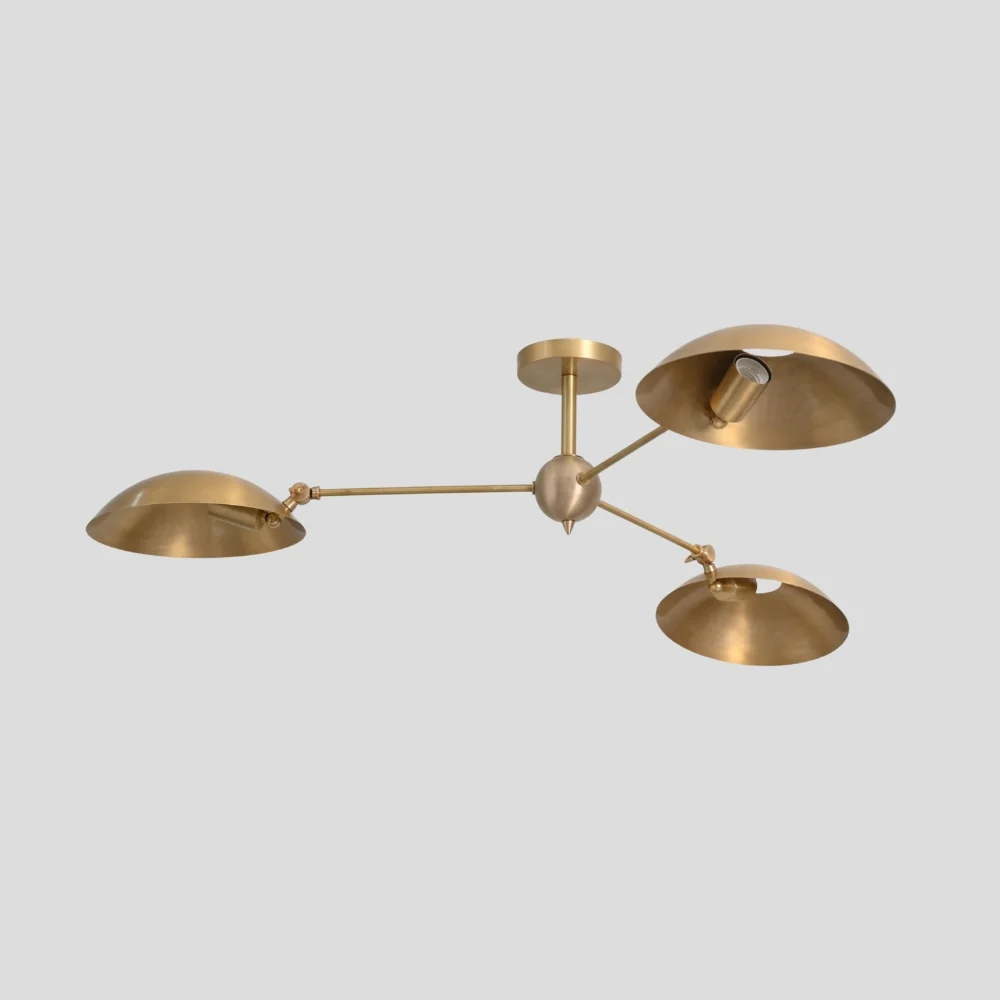 Three Arm Disc - Downward Ceiling Light - Image 2